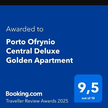 Porto Ofrynio Central Deluxe Golden Apartment Ofrínion Eksteriør billede